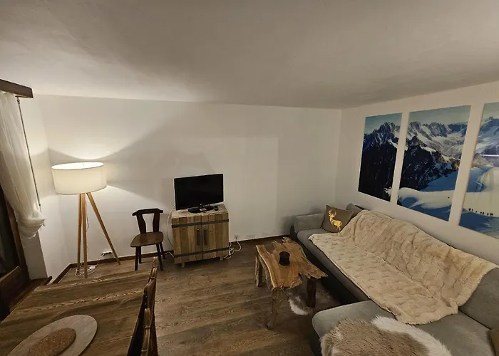 Cosy, Vue Mont Blanc, Plein Centre 아파트 *